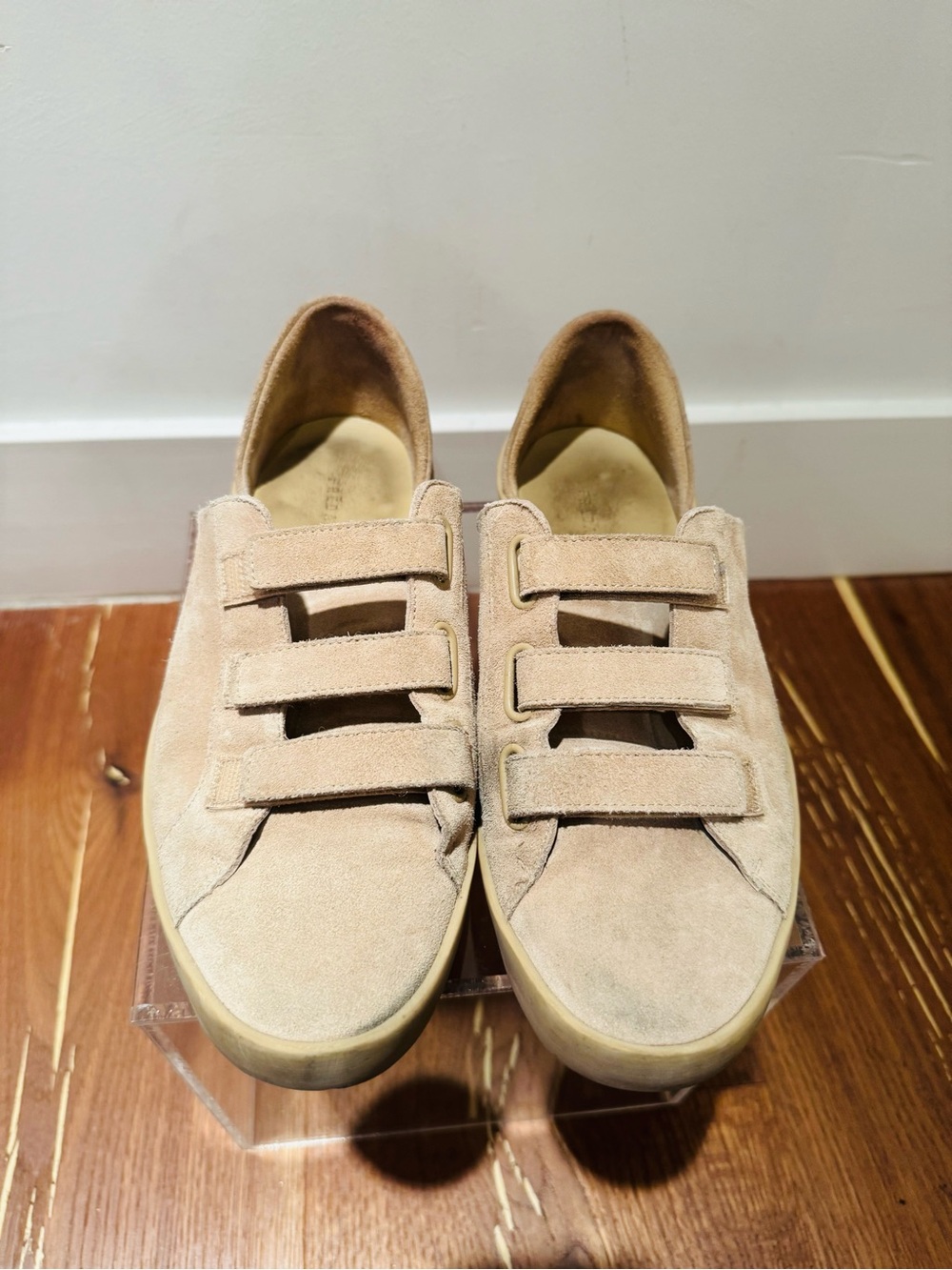 Freda Salvador Libby D'Orsay suede sneakers. Size 9. Made in Spain. - Picture 5 of 12